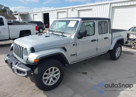 2023 Jeep Gladiator Sport S 4X4 z USA, uszkodzony, nr VIN 1C6HJTAGXPL528965